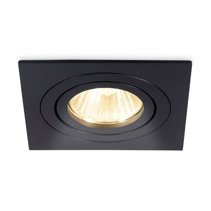 Светильник поворотный встраиваемый точечный Ambrella Techno Spot Standard Tech TN102622, GU5.3, цвет чёрный - фото 1906731101