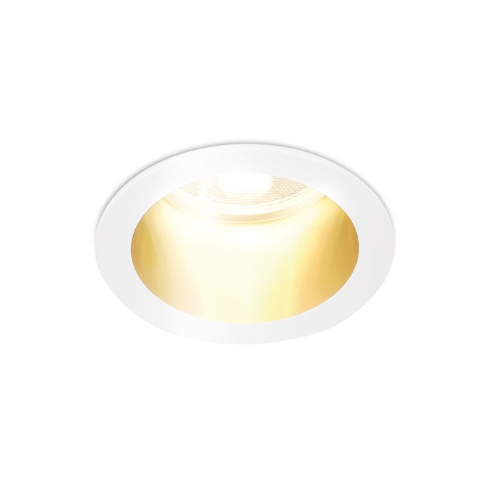 Светильник встраиваемый точечный Ambrella Techno Spot Standard Tech TN211, GU5.3, цвет белый, золото - Фото 1
