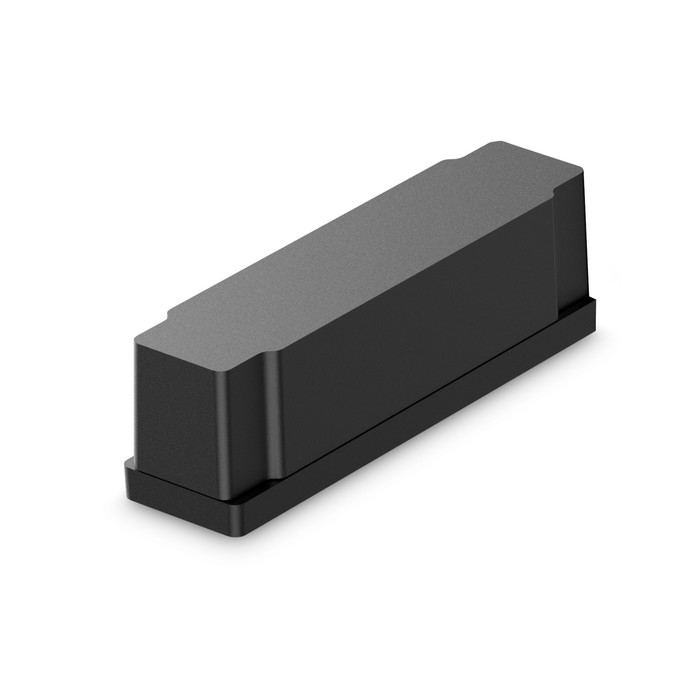 Короб для проводов в накладной шинопровод Magnetic Ultra Slim GV1275 BK, 100х26х29 мм, чёрный