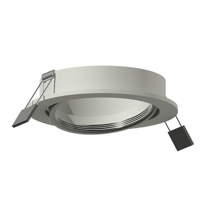 Корпус светильника встраиваемый поворотный Ambrella Diy System Elements C7653 для насадок D70 мм, GU5.3, цвет серый песок