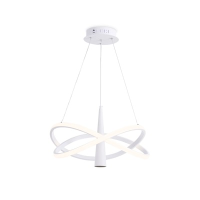 Светильник светодиодный подвесной Ambrella Comfort Linetech FL5367 с пультом ДУ, 47Вт, Led, цвет белый