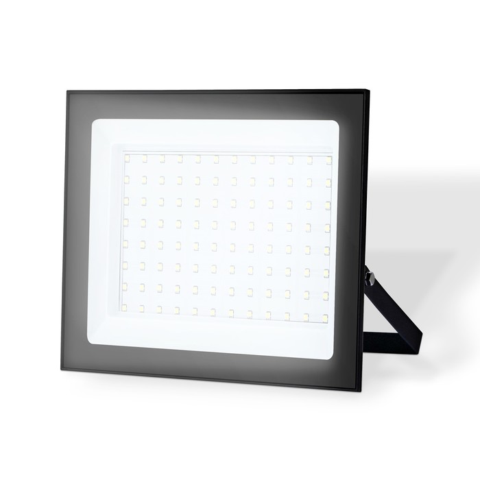 Прожектор светодиодный Ambrella ST8021 BK, IP65 LED 6500K 100W 208х178х31 мм, чёрный - Фото 1