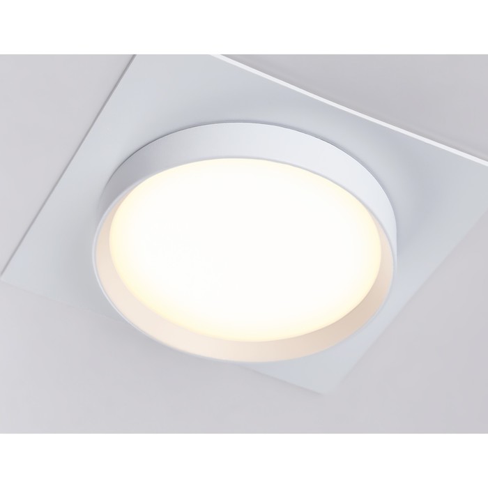 Светильник встраиваемый Ambrella Techno Spot Gx53 Acrylic Tech TN5229, GX53, цвет белый - фото 1928640417