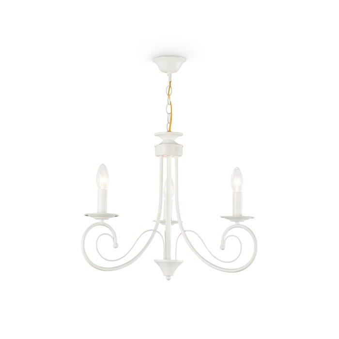 Светильник подвесной Ambrella Traditional Modern TR9605, E14, цвет белый - фото 1905279295