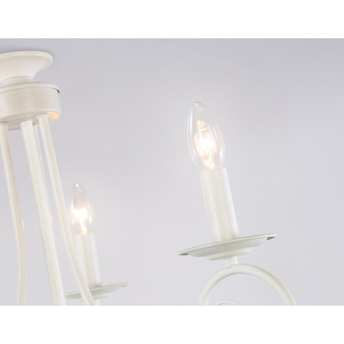 Светильник подвесной Ambrella Traditional Modern TR9605, E14, цвет белый - фото 1905279298