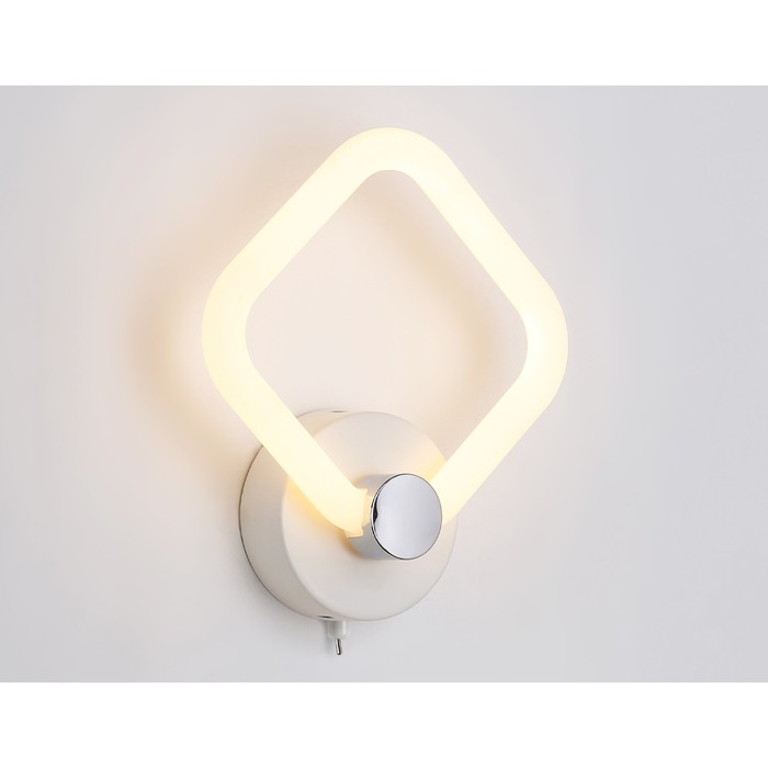 Светильник светодиодный настенный Ambrella Acrylica Original FA3871, 14Вт, Led, цвет белый - фото 1905279472