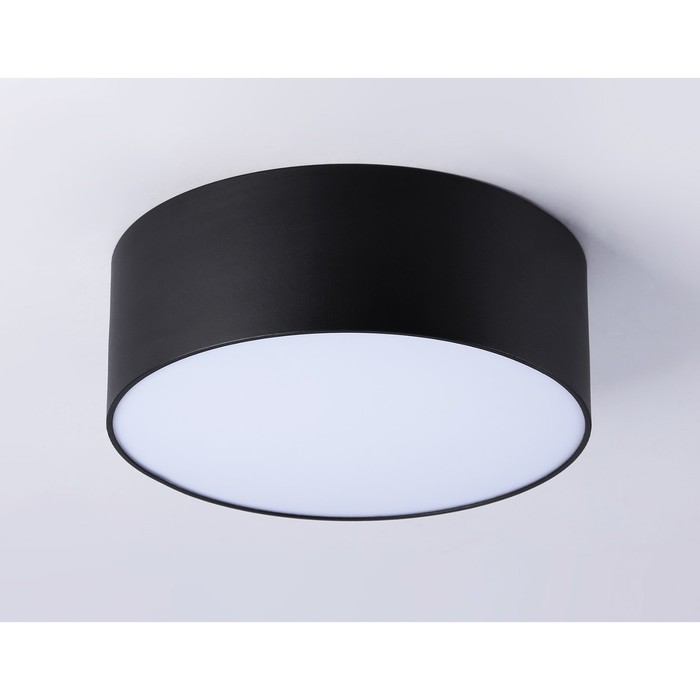 Светильник светодиодный потолочный Ambrella Orbital Air Alum FV5514, 15Вт, Led, цвет чёрный - фото 1905279551