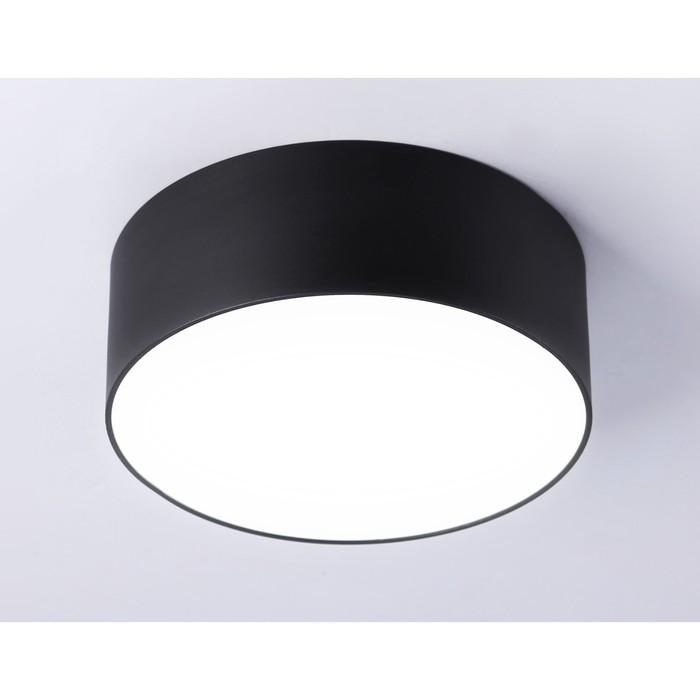 Светильник светодиодный потолочный Ambrella Orbital Air Alum FV5514, 15Вт, Led, цвет чёрный - фото 1905279553