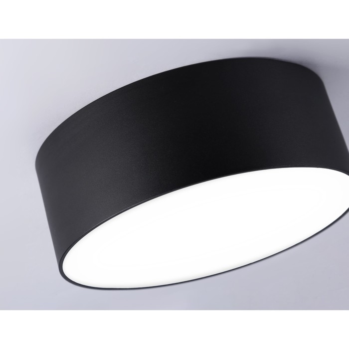 Светильник светодиодный потолочный Ambrella Orbital Air Alum FV5514, 15Вт, Led, цвет чёрный - фото 1905279554