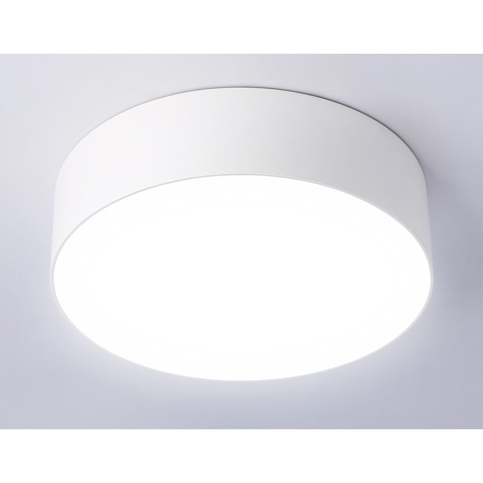 Светильник светодиодный потолочный Ambrella Orbital Air Alum FV5516, 18Вт, Led, цвет белый - фото 1905279561