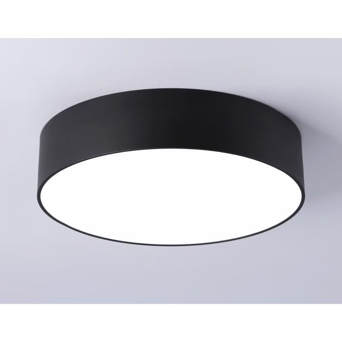 Светильник светодиодный потолочный Ambrella Orbital Air Alum FV5518, 18Вт, Led, цвет чёрный - фото 1905279571
