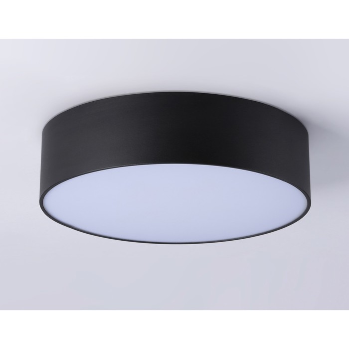 Светильник светодиодный потолочный Ambrella Orbital Air Alum FV5518, 18Вт, Led, цвет чёрный - фото 1905279573