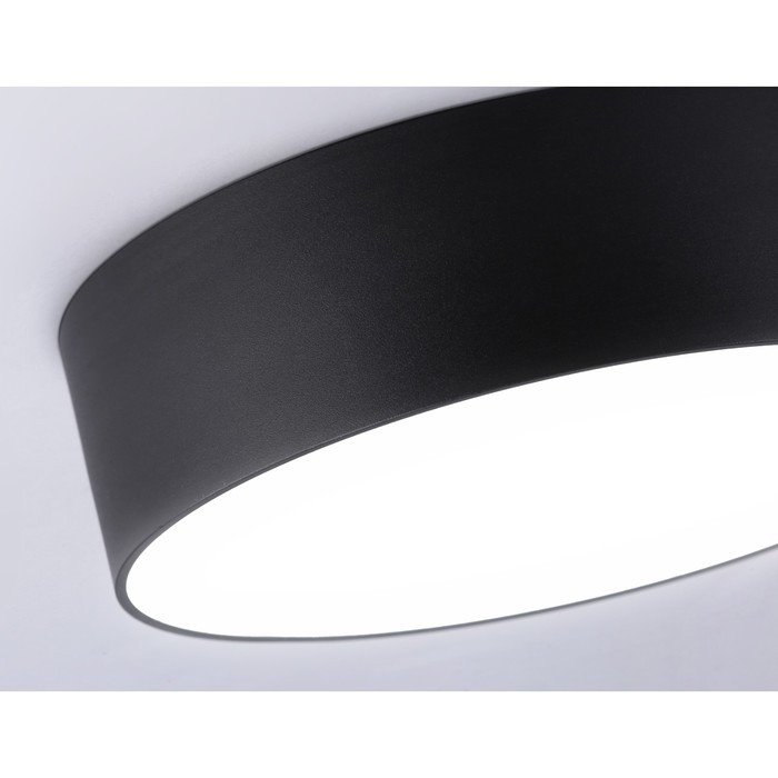 Светильник светодиодный потолочный Ambrella Orbital Air Alum FV5518, 18Вт, Led, цвет чёрный - фото 1905279574