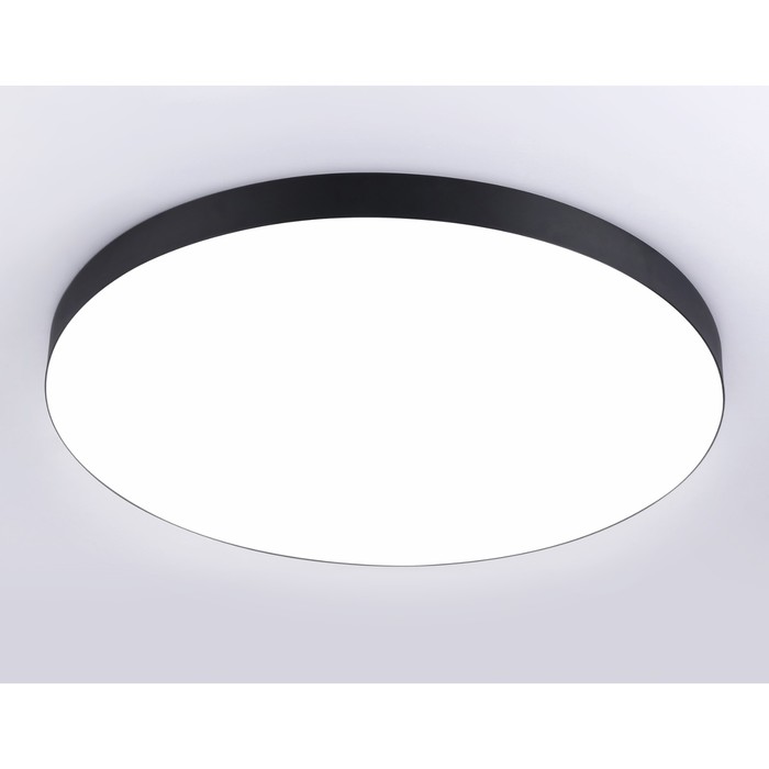 Светильник светодиодный потолочный Ambrella Orbital Air Alum FV5542, 130Вт, Led, цвет чёрный - фото 1905279671