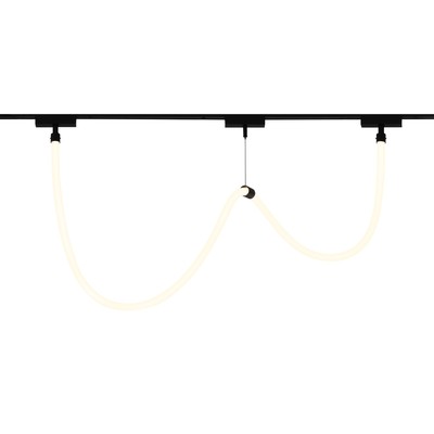 Светильник светодиодный трековый гибкий для шинопровода Magnetic Ambrella Track System GV1711, 16Вт, Led, цвет белый