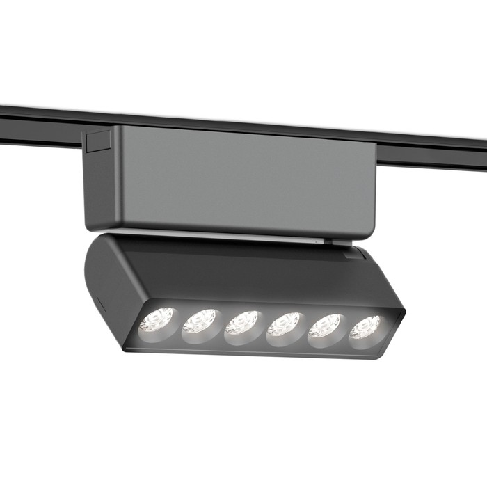 Светильник светодиодный трековый для шинопровода Magnetic Ultra Slim Ambrella Track System GV1469, 6Вт, Led, цвет чёрный - Фото 1