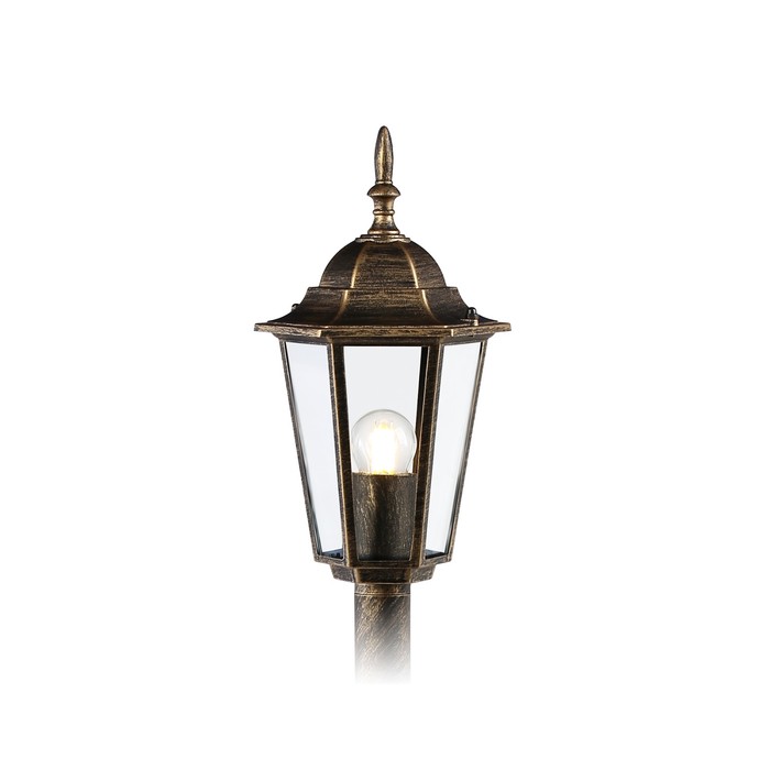 Светильник уличный ландшафтный Ambrella Garden ST2039, E27, цвет золото, чёрный, прозрачный - фото 1909653985