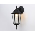 Светильник уличный настенный Ambrella Garden ST2018, E27, цвет чёрный, прозрачный - Фото 3