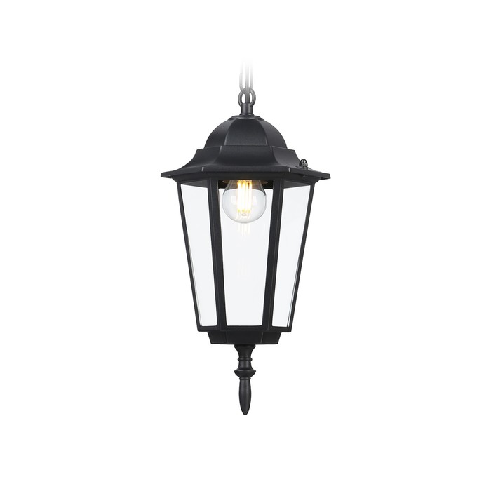 Светильник уличный подвесной Ambrella Garden ST2029, E27, цвет чёрный, прозрачный - фото 1908185857