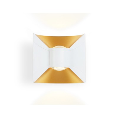Светильник уличный настенный Ambrella Garden ST4471, 6Вт, Led, цвет белый, золото