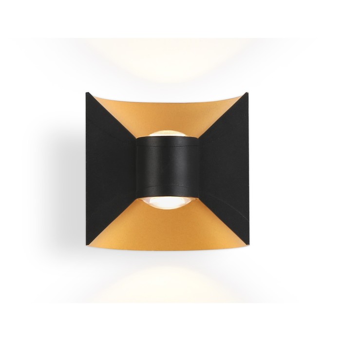 Светильник уличный настенный Ambrella Garden ST4472, 6Вт, Led, цвет чёрный, золото - фото 1909654256