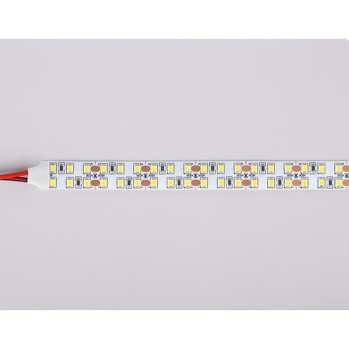 Светодиодная лента Ambrella GS1702, 5 м, IP20, 2835, 240 LED/м, 24 Вт/м, 12V, свечение белое - фото 1906733337