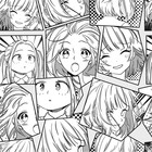 Плед Belezza Anime girls 180х200см, черно-белый, микрофибра, 200г/м, пэ 100% - Фото 2