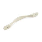 УЦЕНКА Ручка-скоба ТУНДРА PC181BL, м/о 128 мм, белая - Фото 5