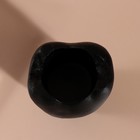 Подсвечник бетонный "Зуб" высота 9,5, 7,5*6,5 см черный - Фото 5