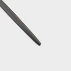 Набор чайных ложек Magistro «Фолк», длина 13.2 см, 6 шт., нержавеющая сталь, чёрный - Фото 3