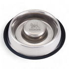 Миска «Медленное кормление», 950 мл, на нескользящей основе, металл - Фото 2