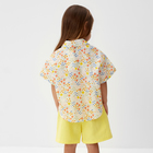Костюм для девочки (рубашка и шорты) KAFTAN, р.36 (134-140), желтый - Фото 4
