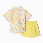 Костюм для девочки (рубашка и шорты) KAFTAN, р.36 (134-140), желтый - Фото 9