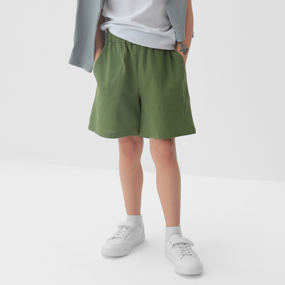 Шорты для мальчика KAFTAN, размер 32 (110-116 см), зелёные