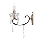 Светильник настенный Бра «Барнео», 12×27×41, 1×60 Вт Е14, золото - Фото 4