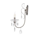 Светильник настенный Бра «Эристум», 13×27×47, 1×60 Вт Е14, бронза - Фото 4