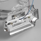 Светильник настенный Бра «Пельтри», 13×29×45, 1×60 Вт Е14, хром - Фото 9