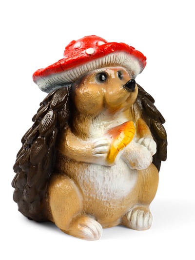 Садовая фигура из гипса «Ёж», 47×38×38 см