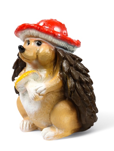 Садовая фигура из гипса «Ёж», 47×38×38 см