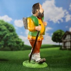 Садовая фигура "Дед лесник" 28х36х74см - фото 24095077