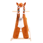 Качалка «Лошадь», цвет коричневый - Фото 3