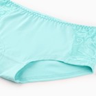 Трусы женские шорты, цвет бирюза, размер 50 - фото 24298027