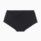 Трусы женские шорты, цвет чёрные, размер 46 - фото 24431109