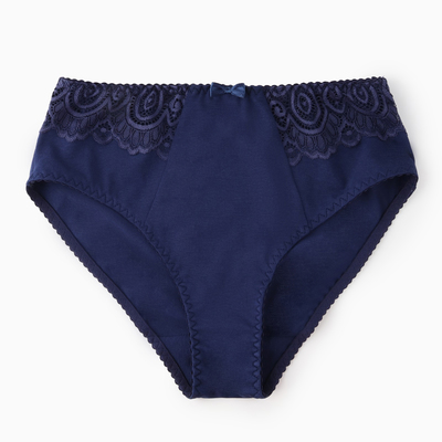 Трусы женские слипы, цвет тёмно-синий, размер 48