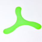 Бумеранг трехлопастной, 23 х 23 см, пластик, зеленый - Фото 2