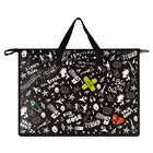 Папка для чертежей и рисунков А3, 450 х 330 х 90 мм, с ручками, пластиковая, молния сверху, Феникс Панк - фото 24067213