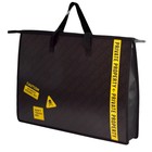 Папка для чертежей и рисунков А3, 450 х 330 х 90 мм, с ручками, пластиковая, молния сверху, Феникс "Частная собственность" - Фото 1