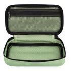 Пенал 1 секция 100 х 200 мм, текстильный, Феникс "Енот" - фото 24067295