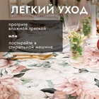 Скатерть Доляна Пионы 145*215 +/- 3 см, 100% п/э 10487793 - фото 12674860