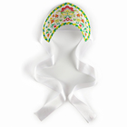 Кокошник «Нежность» зелёный - фото 25331185